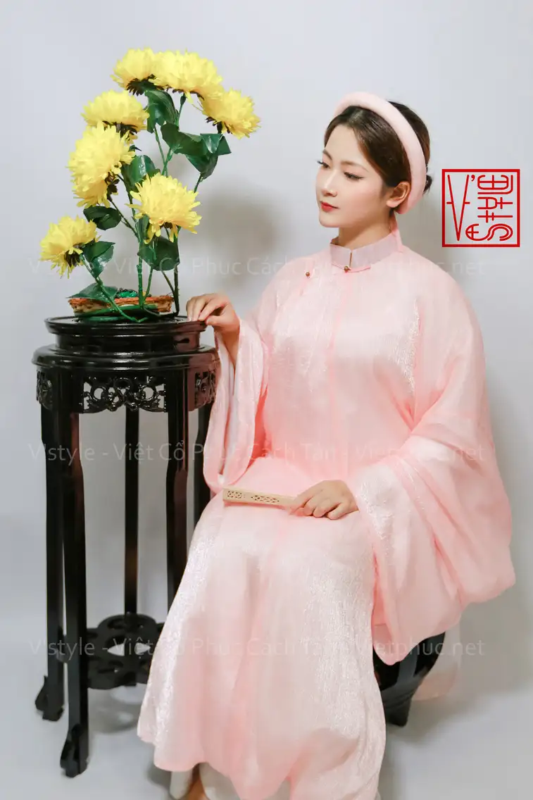 A5: Xước Kim Hồng Cam Lót Trắng