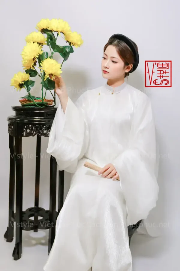 A8: Xước Kim Trắng Lót Trắng