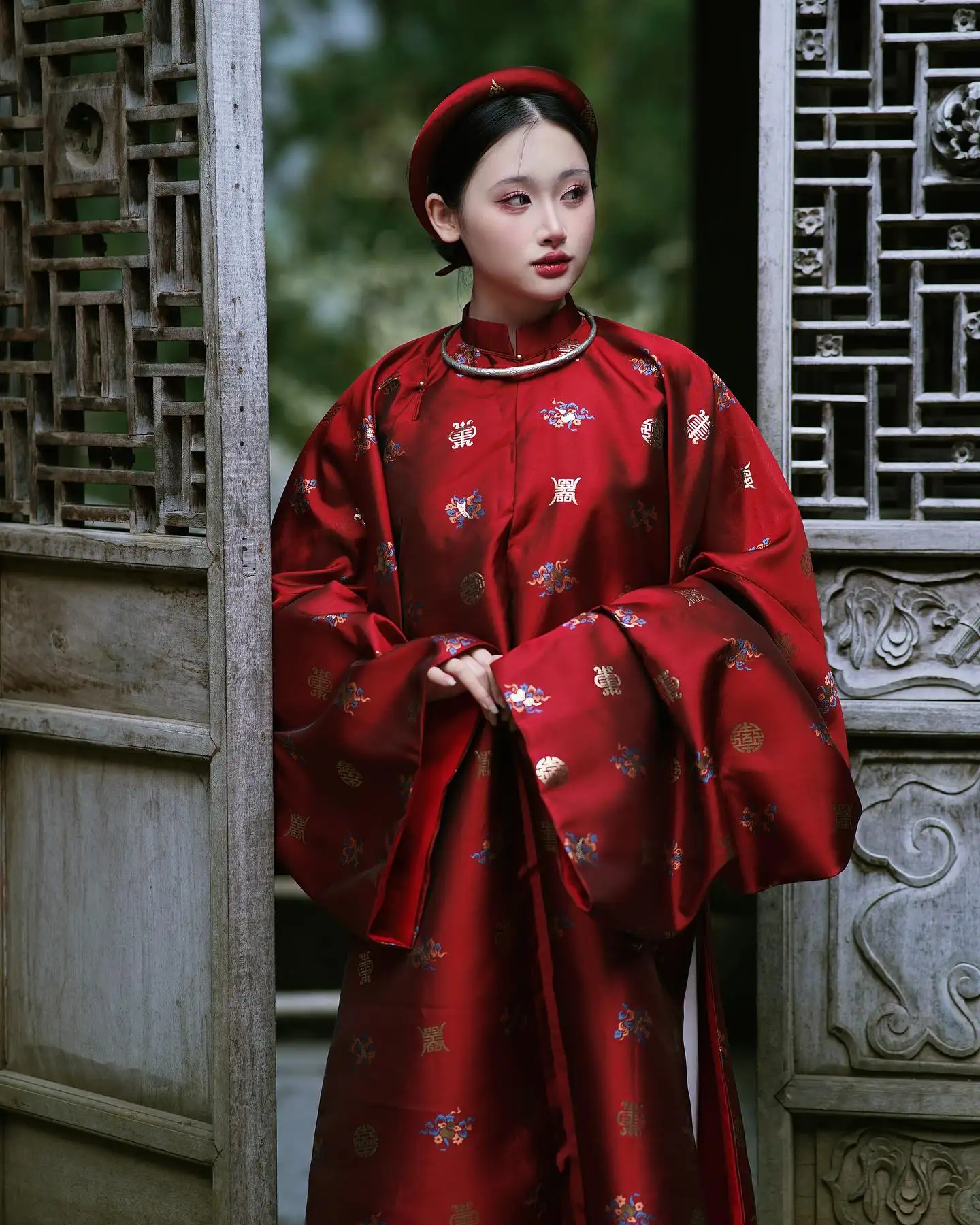 GT1: Dệt Bát Bửu Đỏ 25x1; 27x1