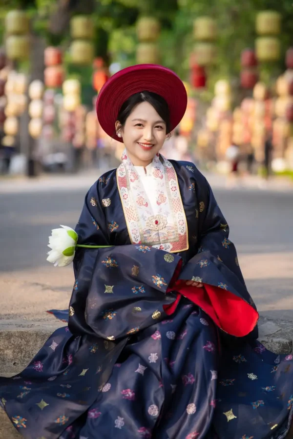 NB8: Nhật Bình Dệt Bát Bửu Xanh Than