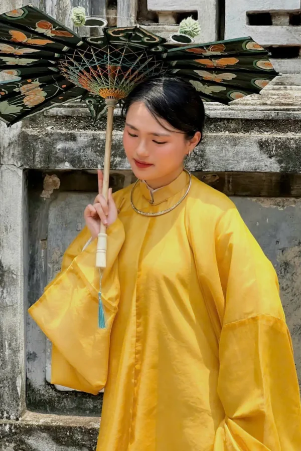 A36: Tơ Kim Vàng Đồng Lót Trắng