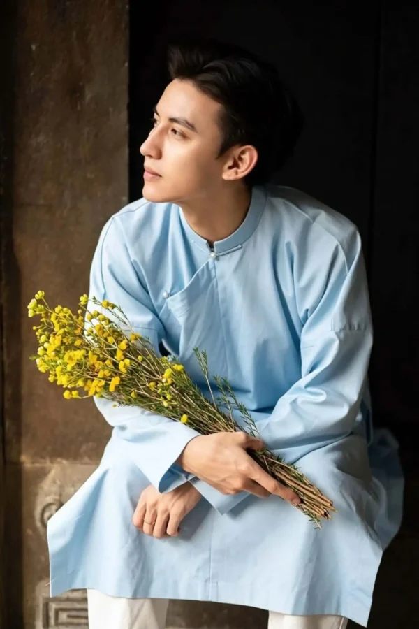 B28: Linen Xanh Trời 1 Lớp Bigsize